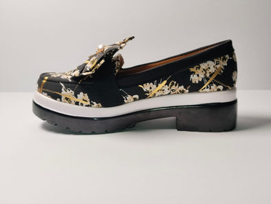 BLACK CHARM LOAFER